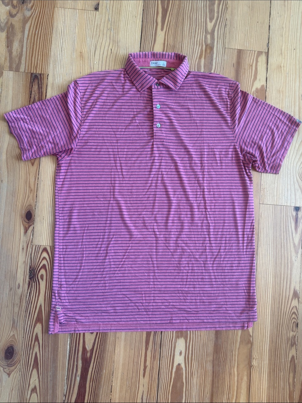 Tasc men’s cloud performance polo, size Large